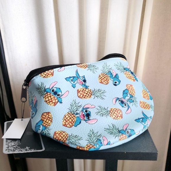 Loungefly Handbags - Loungefly Disney Stitch with Pineapples Fanny Pack
